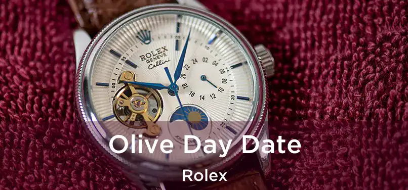  Olive Day Date Rolex